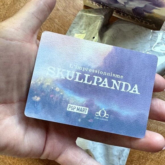 Skullpanda Lightining L' impressionnisme Plush Series PopMart Blindbox NIB - Picture 5 of 8